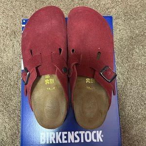 Birkenstock-Boston-cranberry
